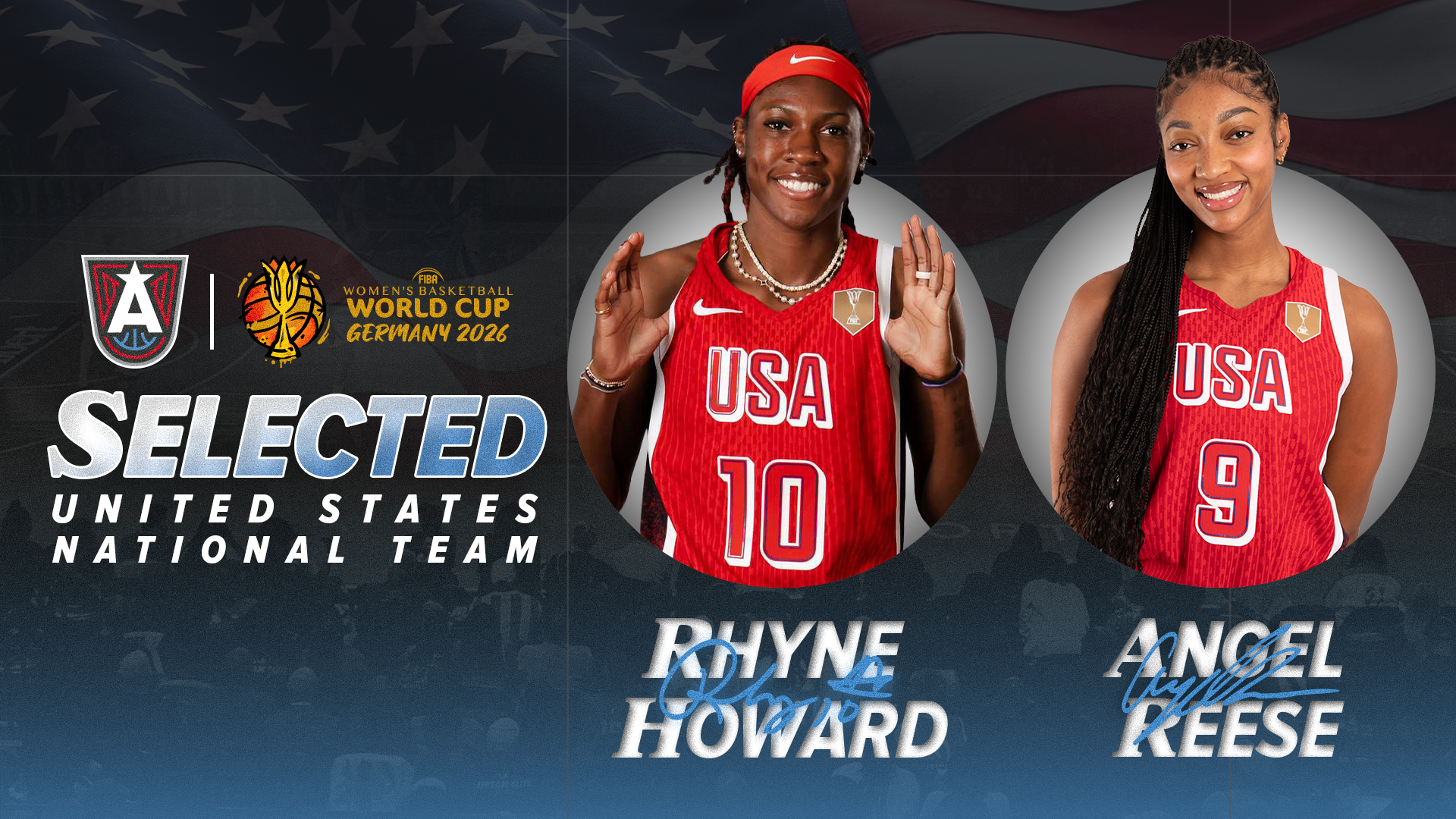Howard, Reese Make Dream History with USA Basketball World Cup Selections